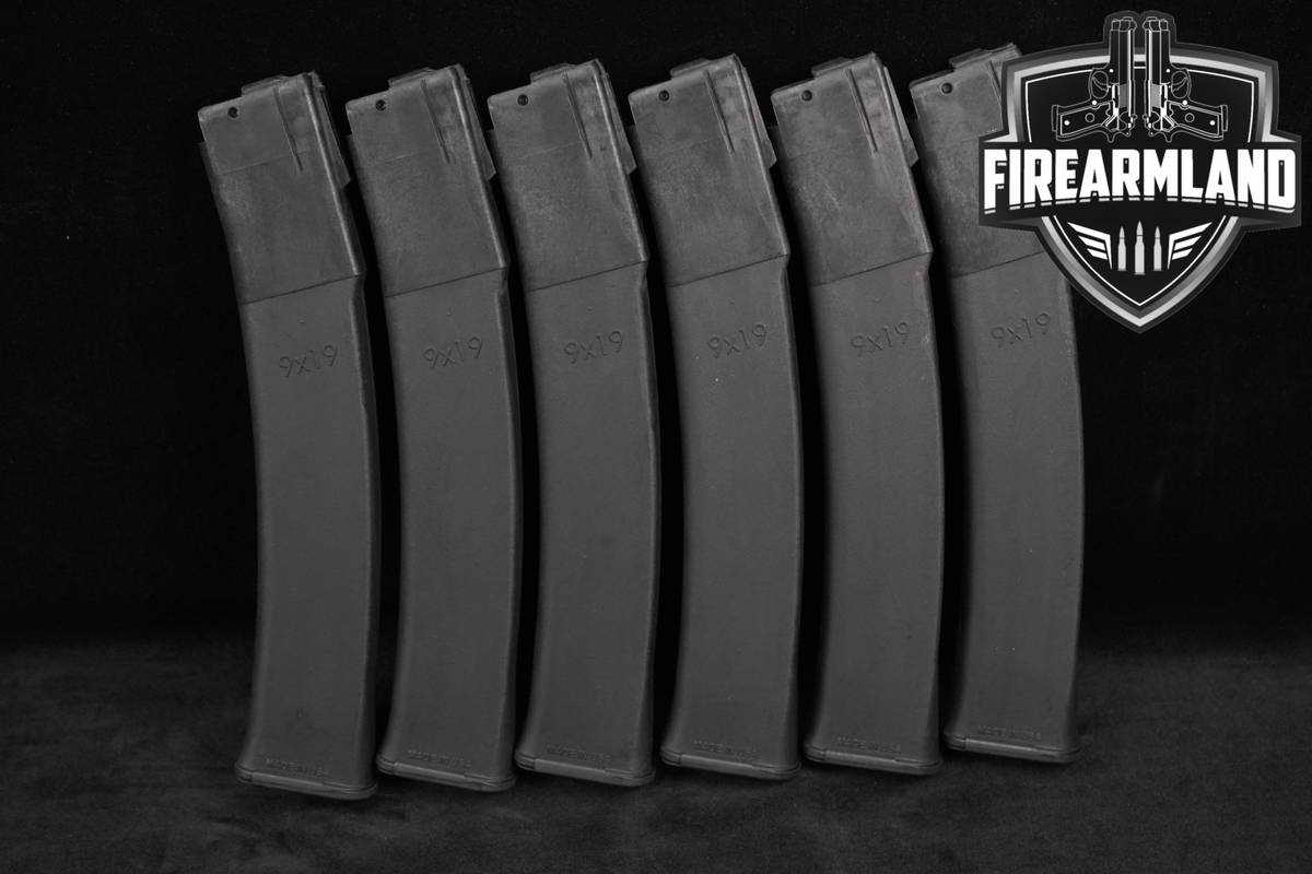 Kalashnikov 6x Six Kr9 Kali-9 30 Round Magazines Mags