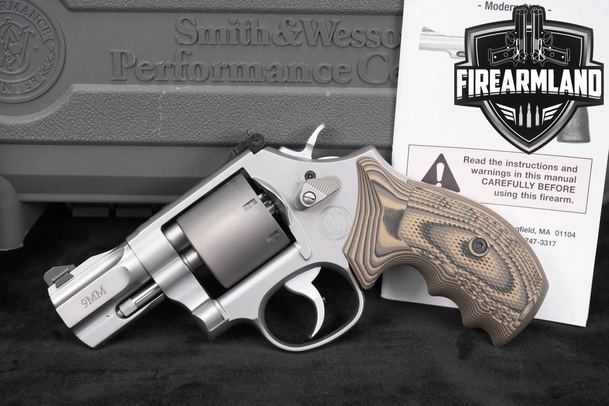 Smith & Wesson S&W Model 986 Performance Center 9mm 2.5" VZ Grip +ORIG CASE