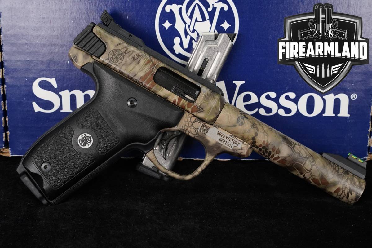 Smith & Wesson SW22 Victory Kryptek Highlander S&W 22LR SW 22 + ORIG BOX