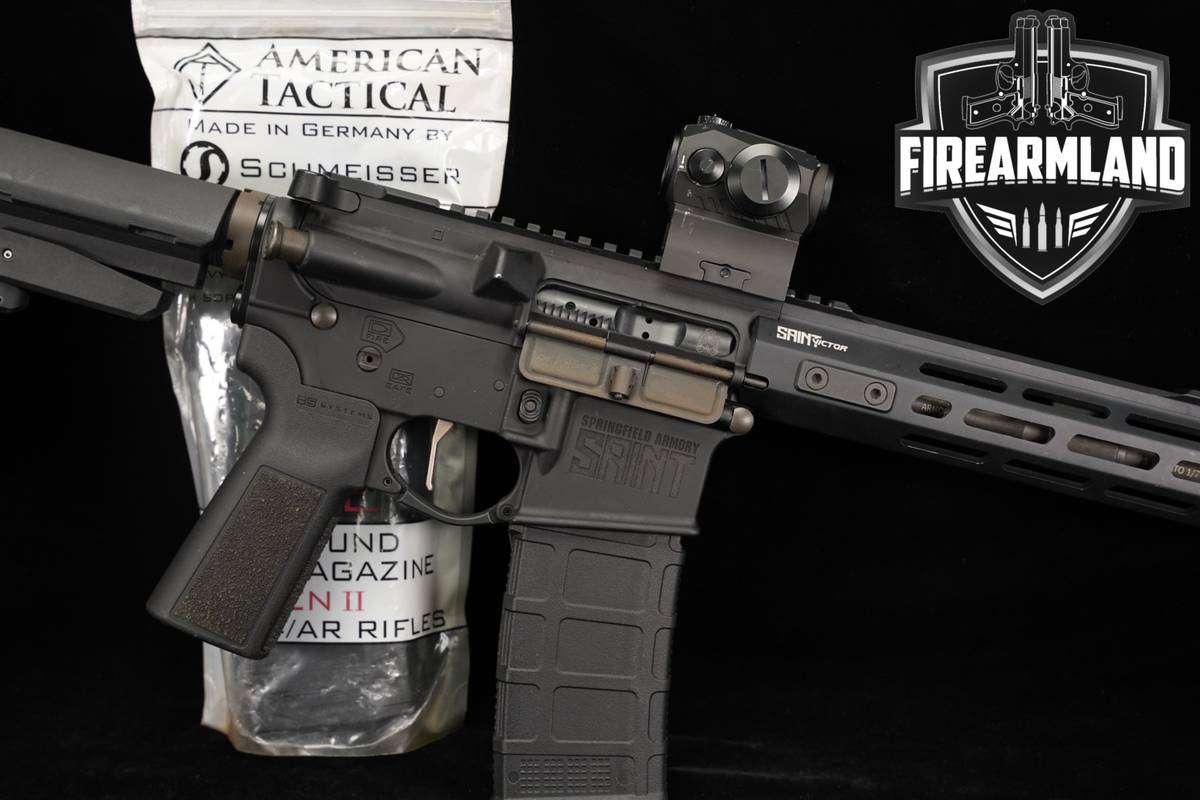 Springfield Armory SAINT Victor Pistol 5.56 AR-15 AR15 60-RD Mag +2 MAGS