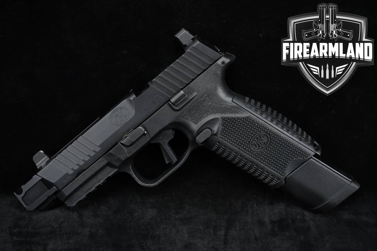 FN America 509 Tactical 9mm 4.5" +5 MAGS & ORIG CASE