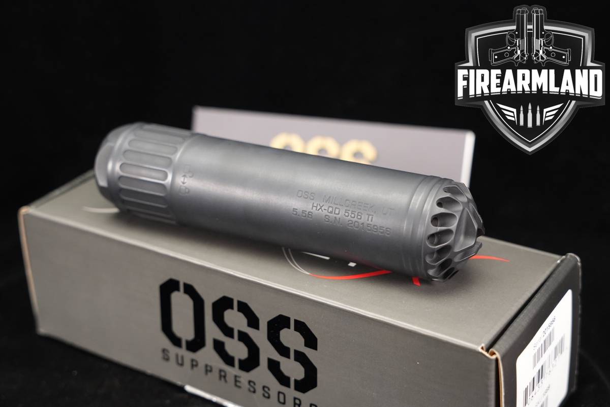 HuxWrx HX-QD 556 Ti 5.56mm NATO Suppressor HXQD 556Ti +ORIG BOX