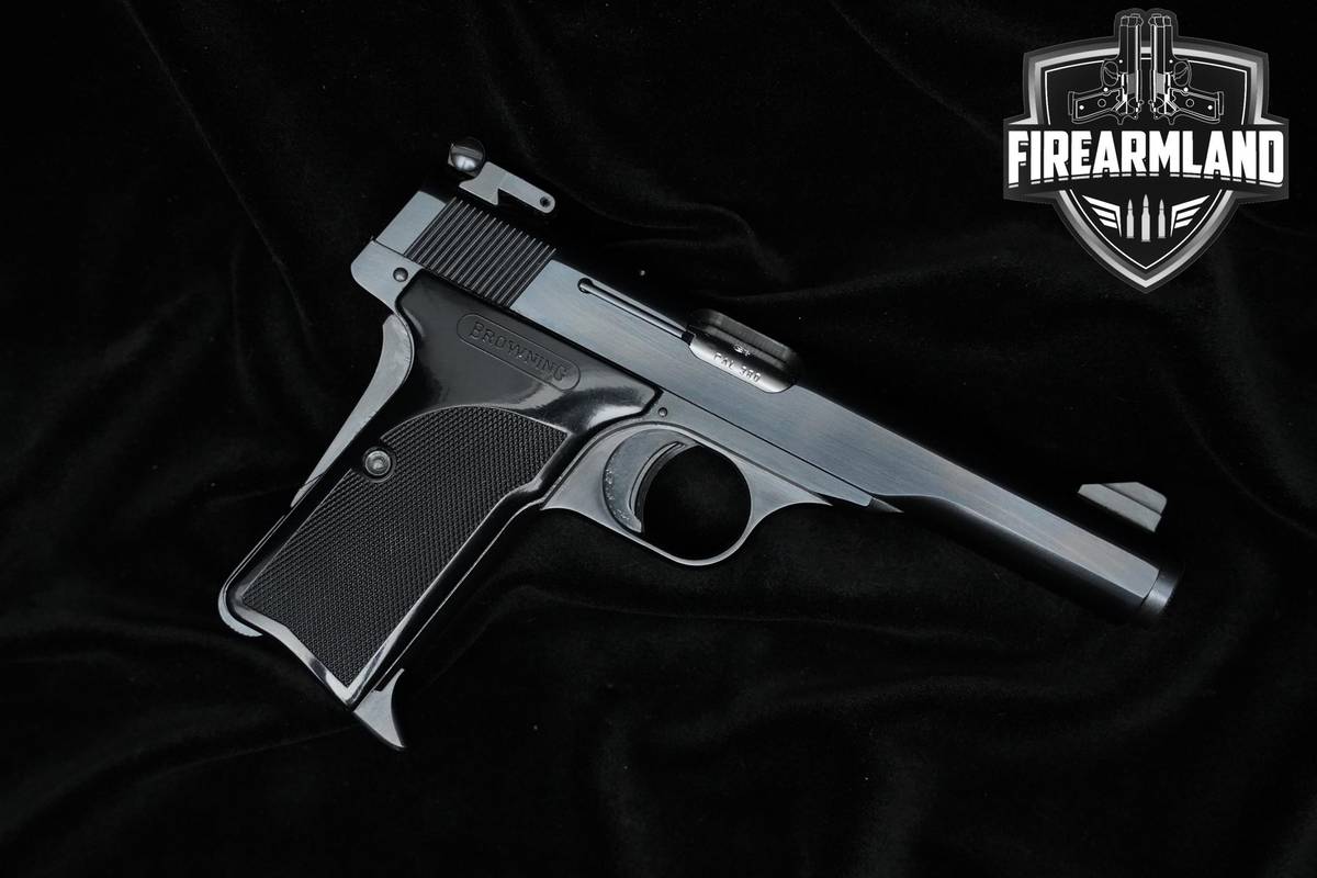 1972 Browning Model 71 380 ACP 4.5" Blued 71 Browning 10/71 1910/71 10-71