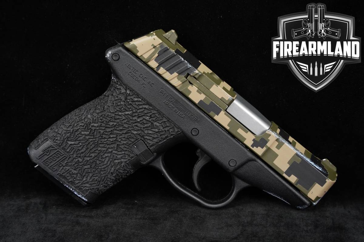 COMPACT-CARRY Kel-Tec P-11 9mm 3.1" CAMO KelTec P11 Pistol +HOLSTER
