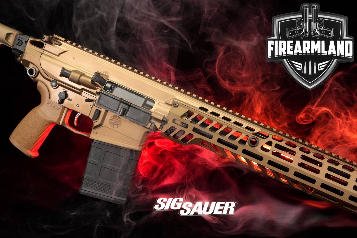 Sig Sauer MCX-SPEAR 7.62 NATO 16" Coyote Tan Short-Stroke Piston +ORIG BOX