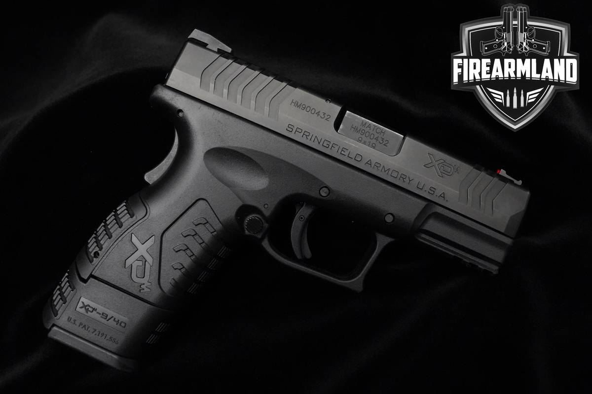 Springfield Armory XDM-9 Compact 3.8 9mm 3.8" Pistol XD MATCH-GRADE