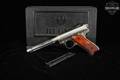 2014 Sturm Ruger Mark III Hunter .22 LR Satin Stainless in Good Condition Image 2