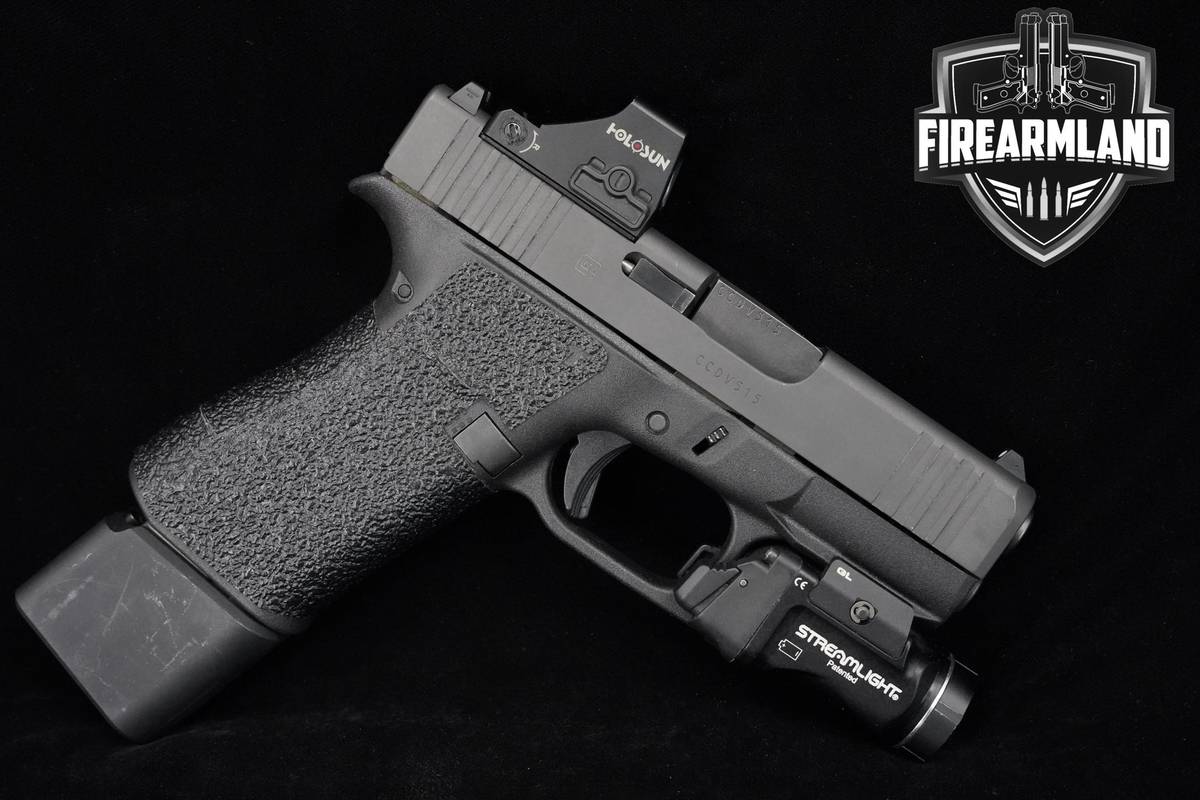 TACTICAL PACK Glock 43X MOS 9mm Glock-43X G43X +5 MAGS, OPTIC & HOLSTER