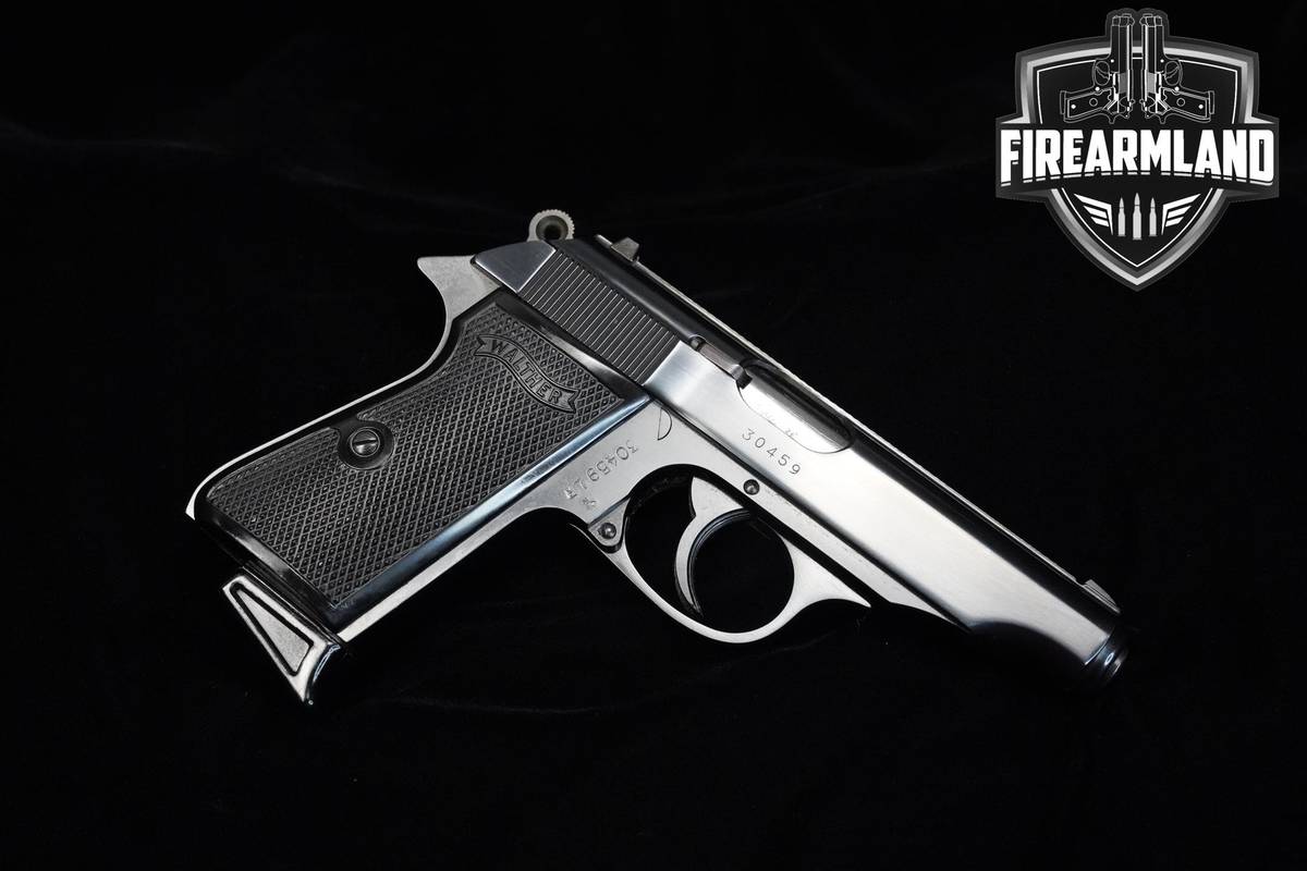 1969 Walther Model PP 22LR 3.9" Blued Walther PP +2 MAGS & ORIG BOX