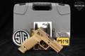 Sig Sauer P320-M18 9mm Luger Coyote Tan in Very Good Condition Image 2