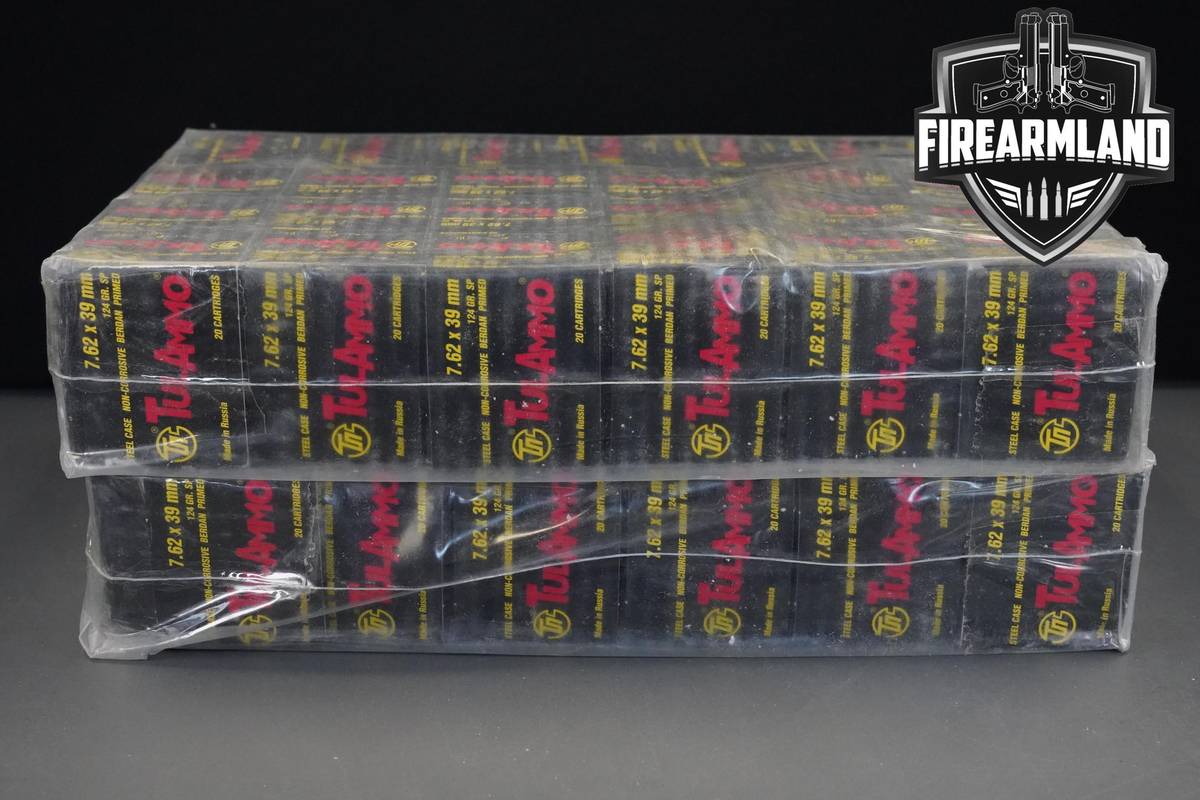 1000 ROUNDS! 7.62x39 Ammo 762 Ammunition