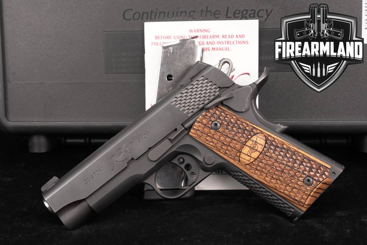 Kimber Pro Raptor II Custom Shop 45 ACP 1911 4" +2 MAGS & ORIG CASE