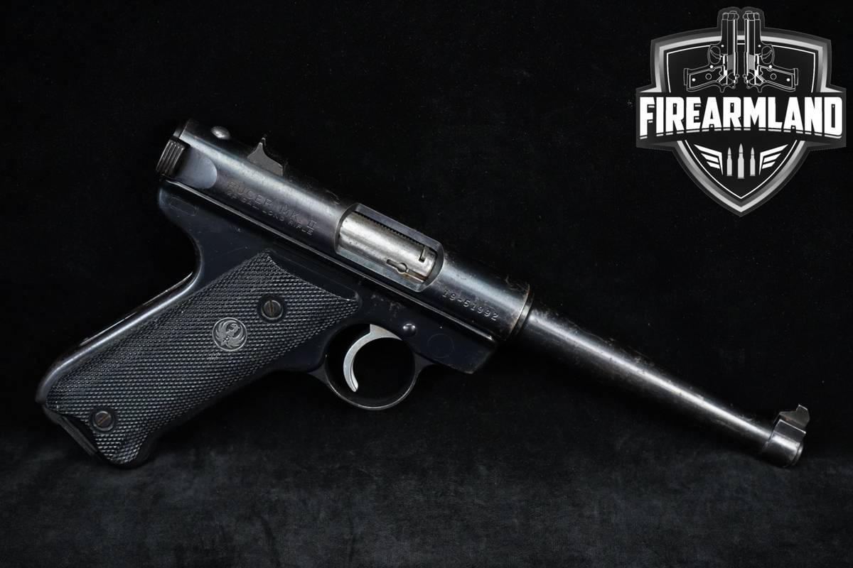 Ruger Mark II Standard 22LR 6" Blued MK2 MK-2