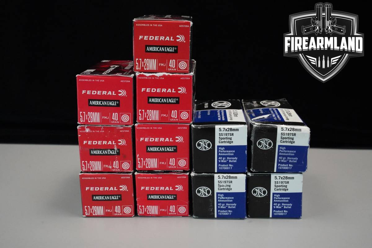 550 RDS! 5.7x28 Ammo 5.7x28