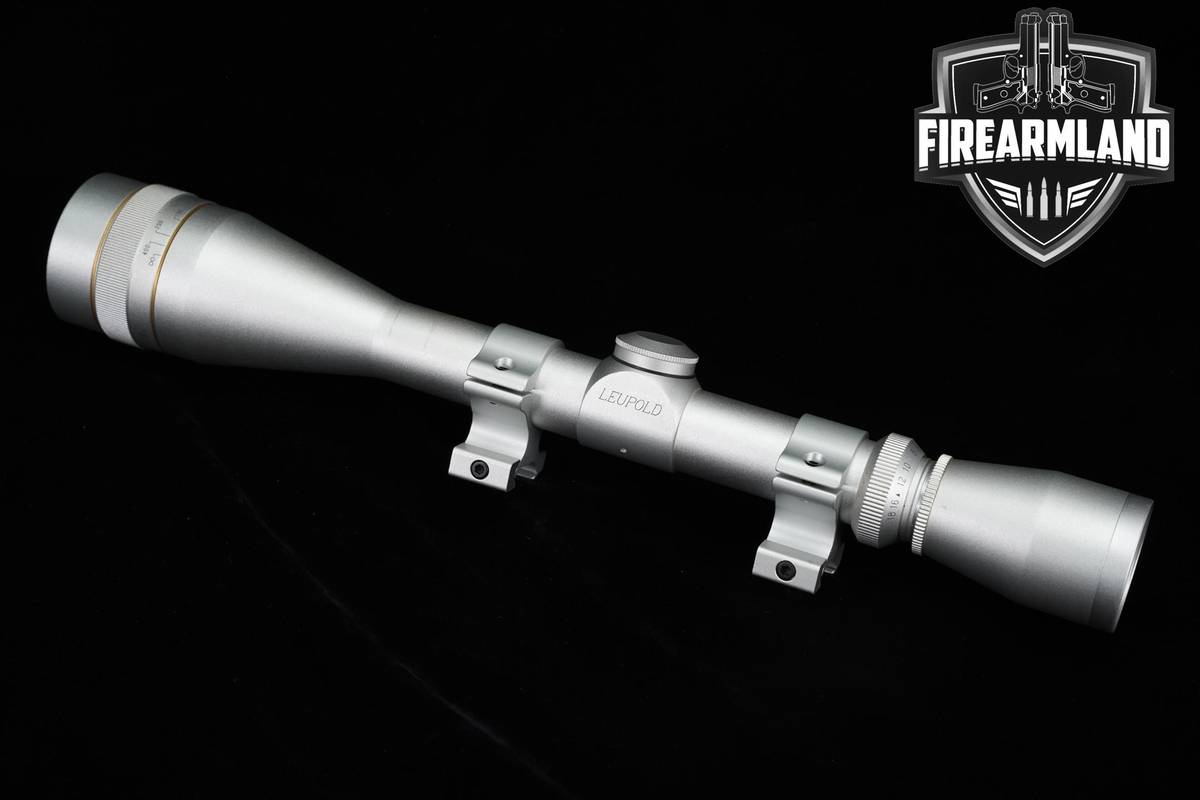 1996 Leupold VARI-X IIc 6-18x40mm Duplex MOA SFP Reticle Silver