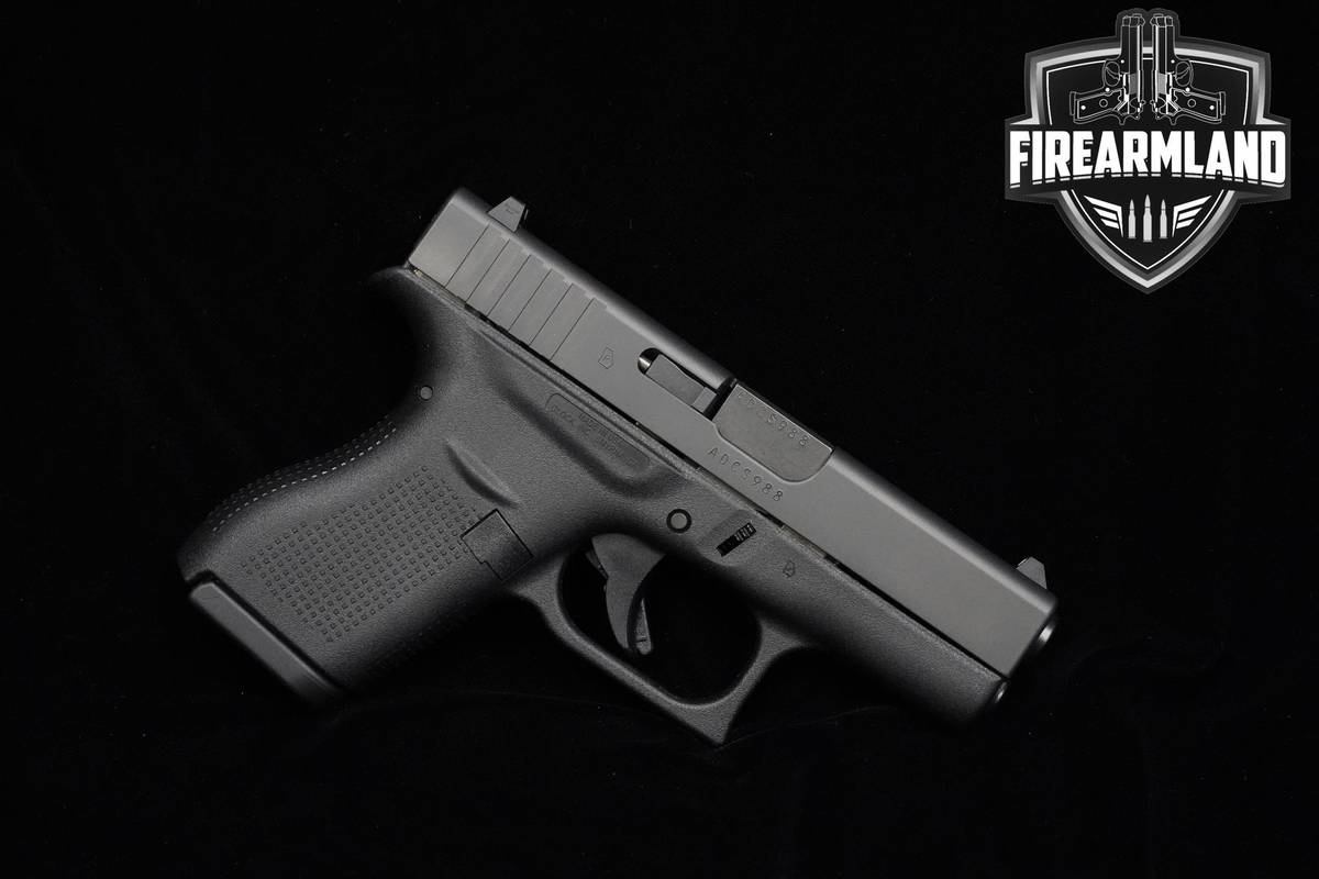 Glock 42 Slim Line 380 ACP 3.25" Glock G42 G-42 +2 MAGS & ORIG CASE