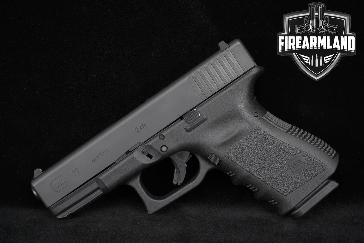 Glock 19 Gen 3 9mm 4.02" G19 Gen3 Duty Defense Pistol +2 MAGS & ORIG CASE