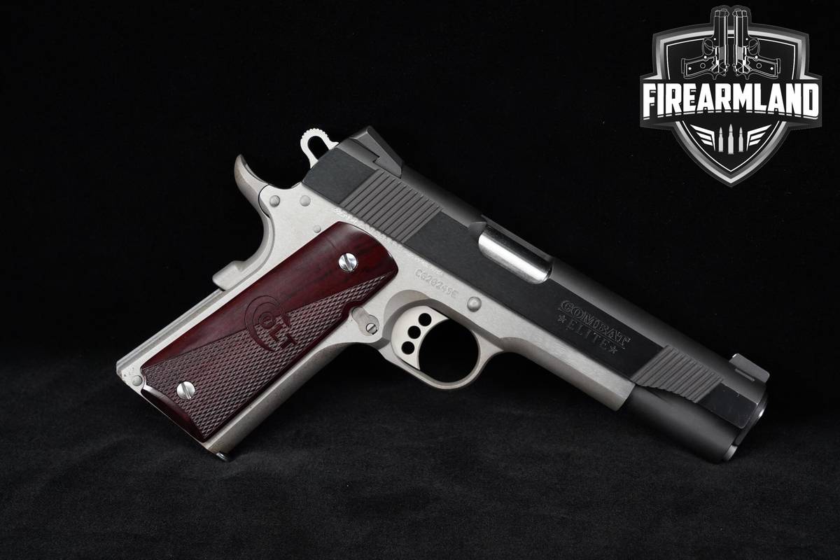 Colt Government XSE 1911 Combat-Elite Series-80 45ACP 5" Two-Tone +OG CASE