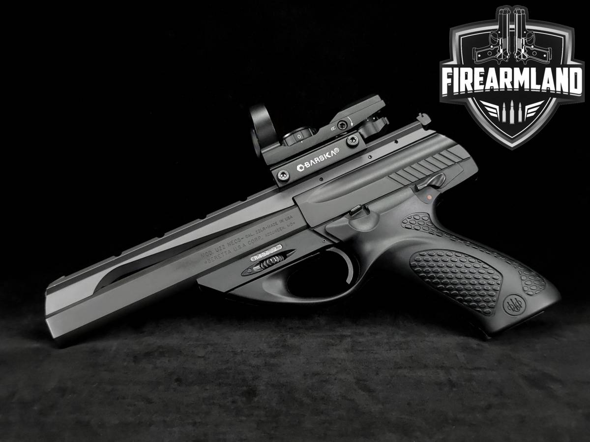 Beretta U22 Neos Inox 22LR 6" Two-Tone Stainless +2 MAGS & OPTIC