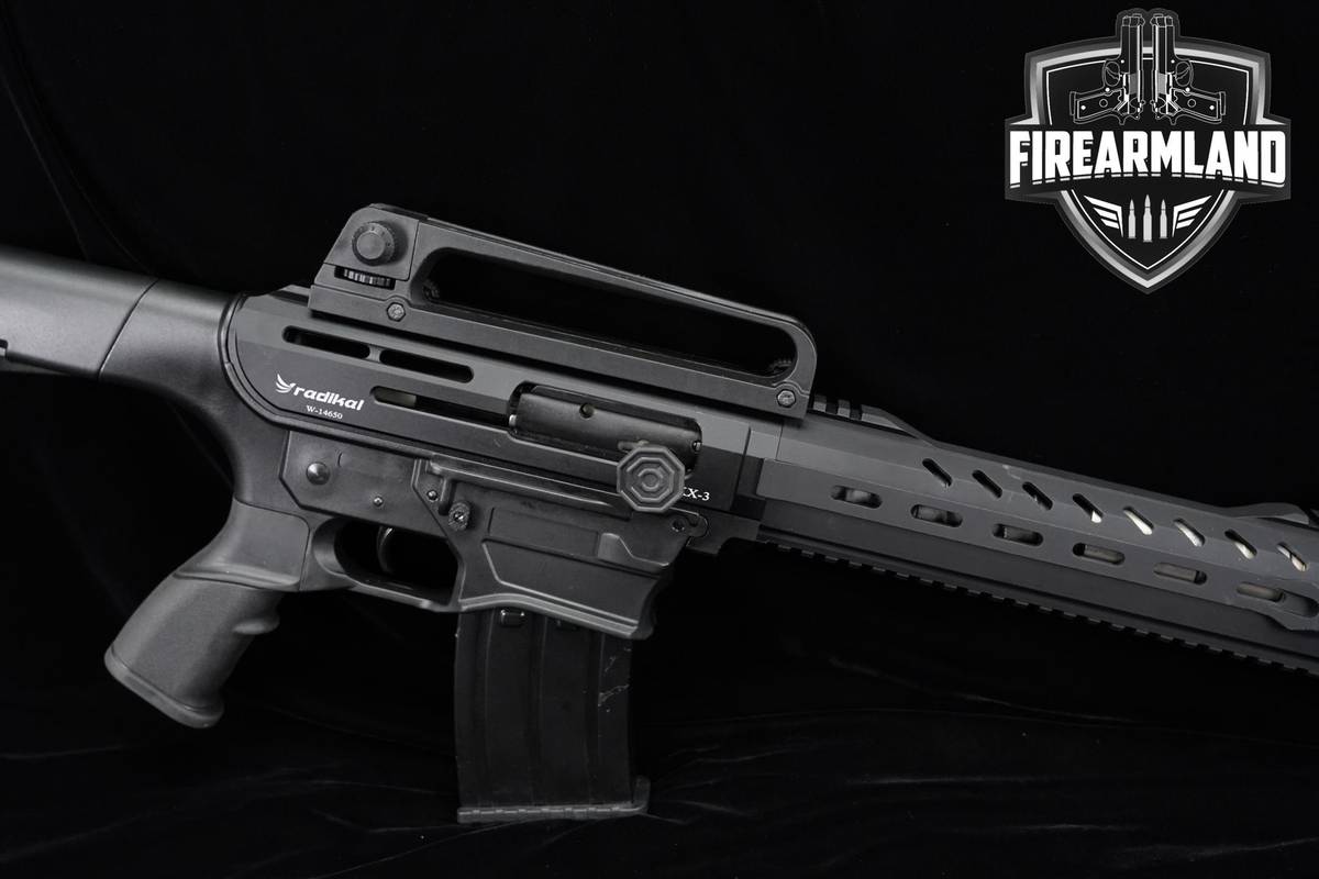 Radikal Arms MKX-3 12-Gauge 24" Black & Synthetic +2 MAGS
