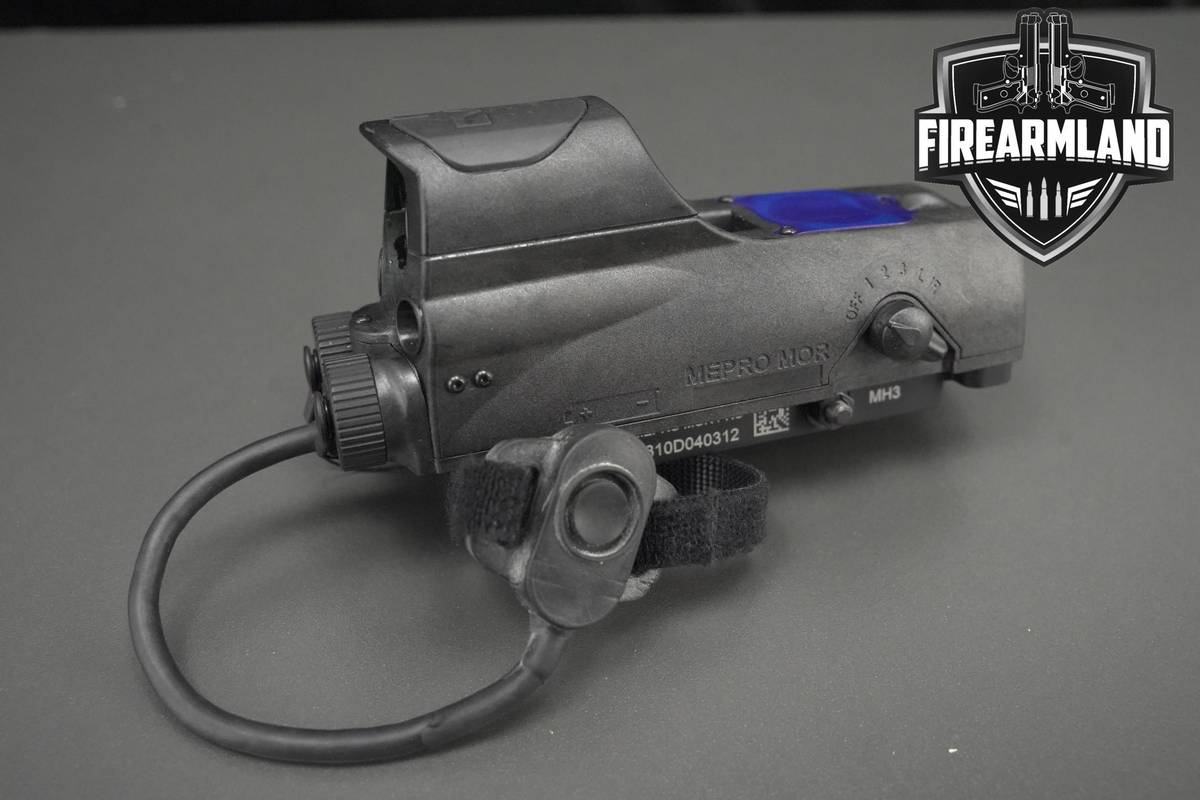 MEPROLIGHT MOR PRO AMBER REFLEX SIGHT W/ LASER MEPROLIGHT-MOR-PRO OPTIC