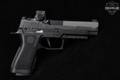 Sig Sauer P320 XSeries XFULL Pro, ROMEO-X PRO Package, Law Enforcement Issue Surplus 9mm Luger Black in Like-New Condition Image 3