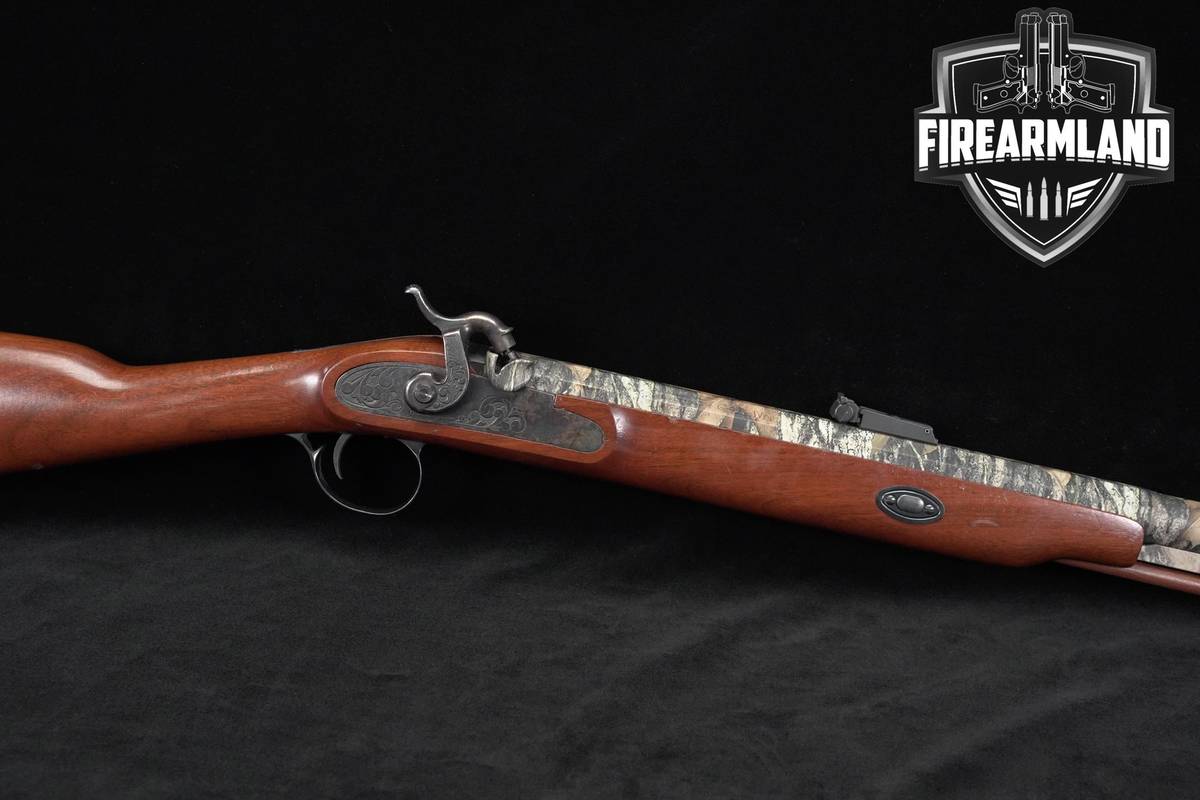 1990'S Thompson Center T/C White Mountain Carbine .54 Cal 21" CAMO TC