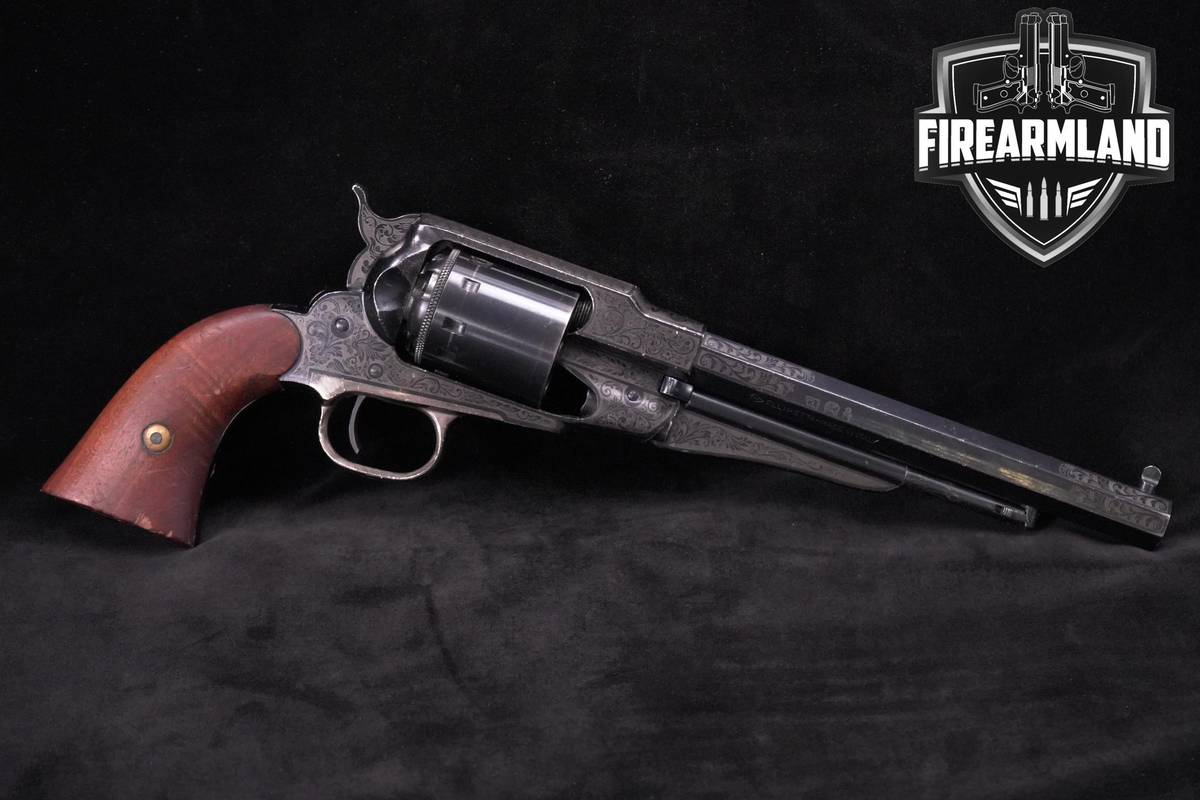 F.lli Pietta 1858 Remington New Model Army Deluxe Conversion 45-Colt 8"
