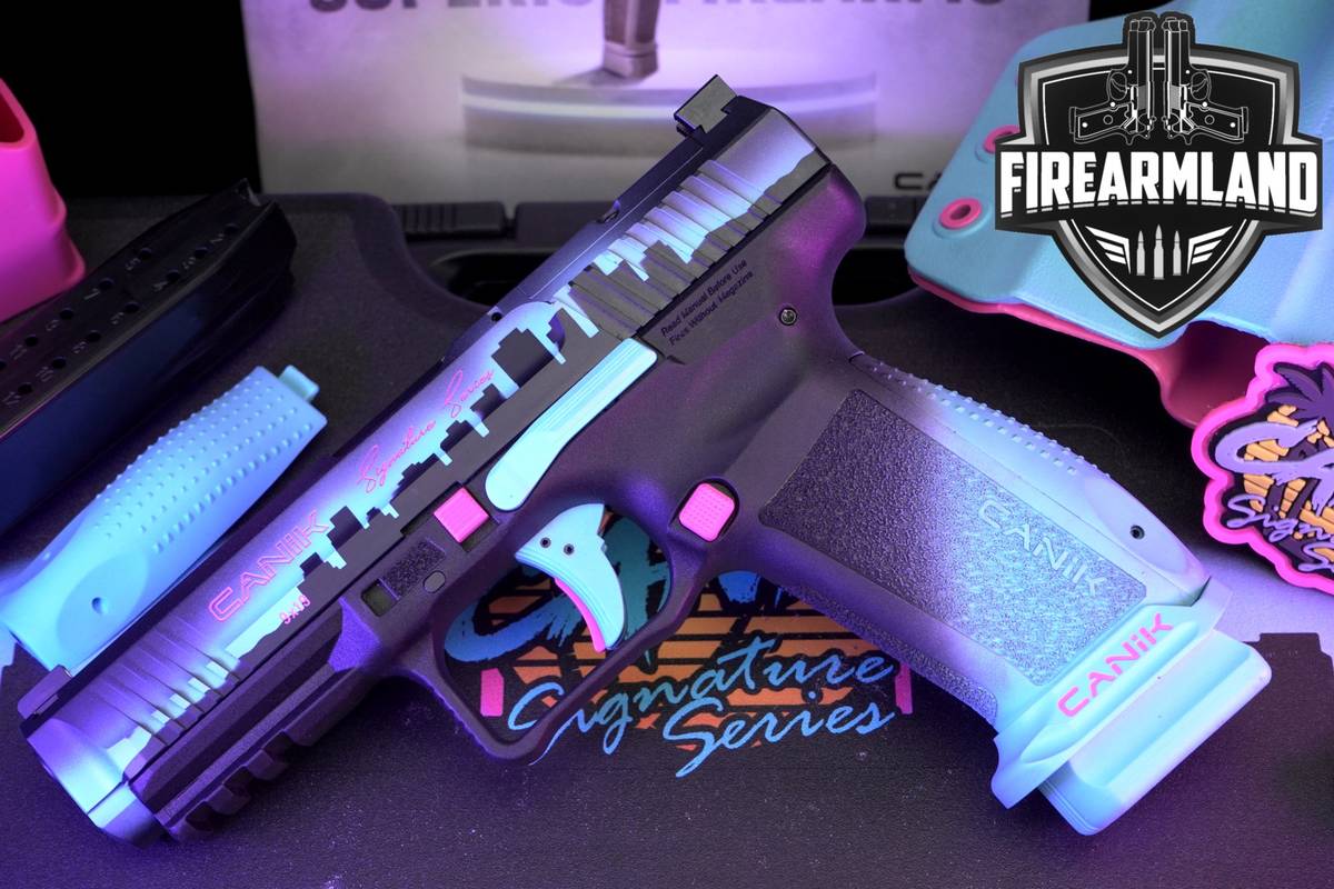 MIAMI NIGHTS Canik METE SFT Signature Series 9mm 4.46 +ORIG CASE & HOLSTER