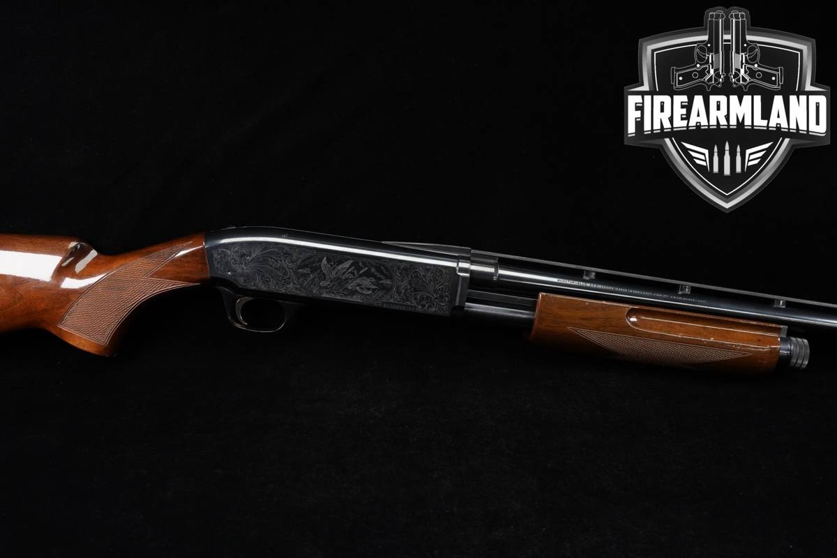 ENGRAVED 1995 Browning BPS Field 20-Gauge 28" Polished Blued & Walnut