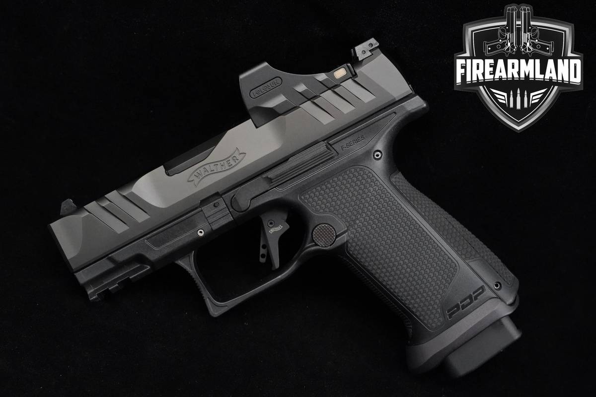 Walther PDP F-Series PRO 9mm 3.5" +3 MAGS, ORIG CASE & OPTIC
