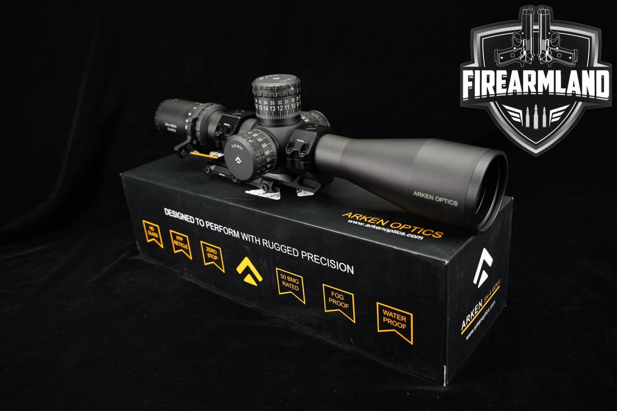 Arken Optics SH-4 GenII 6-24X50 VPR MOA Reticle FFP Scope SH4 Gen 2 +OG BOX