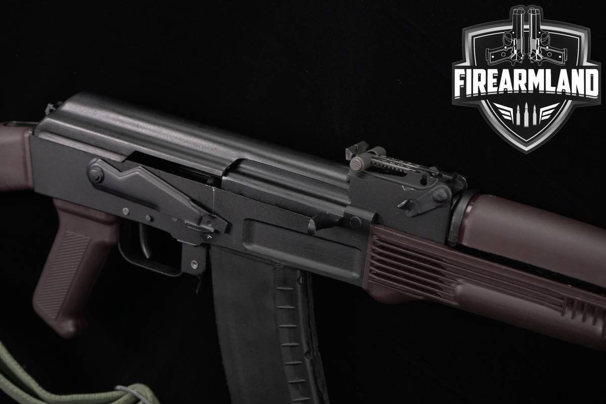 Arsenal SAM5 5.56 NATO 16.3 Black & Plum Circle 10 AKM AK47 AK-47 SAM 5
