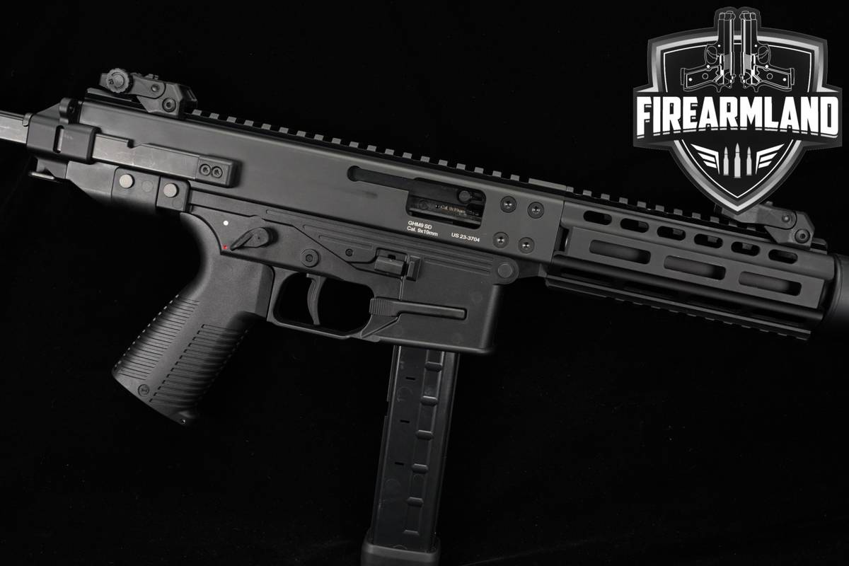 SBR Brugger & Thomet GHM9 SD 9mm B&T GHM-9 SUPPRESSOR +2 MAGS