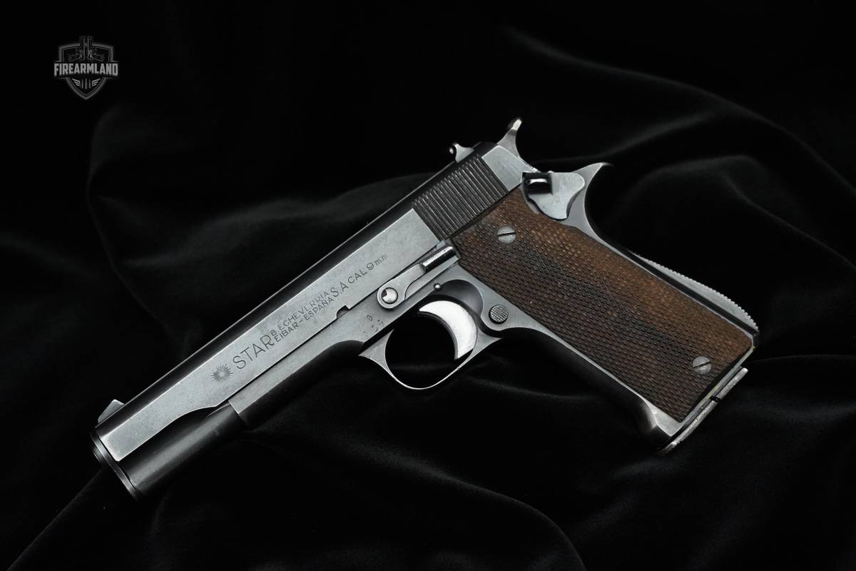Collector Star Modelo Super Pistol 9mm Largo + Luger 3 Mag Spanish Military