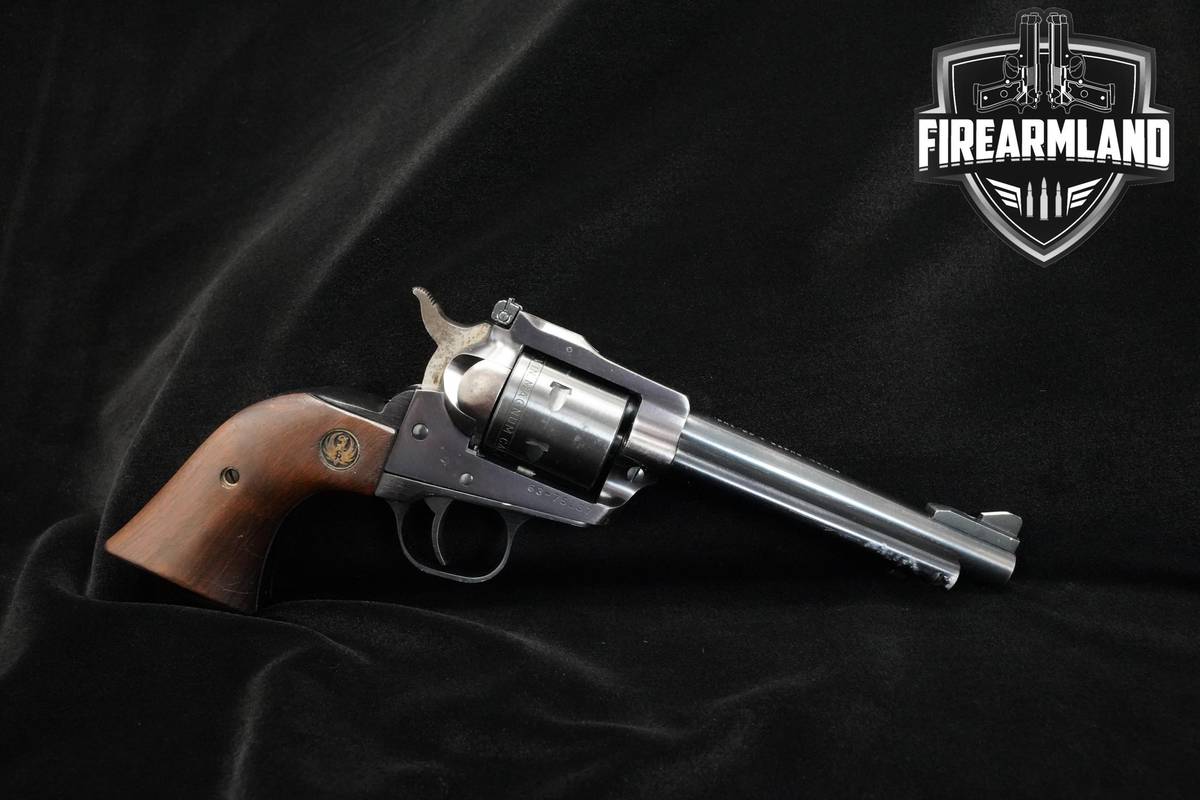 1976 Ruger New Model Single-Six 22 Magnum 5.5" Blued Ruger Single-6