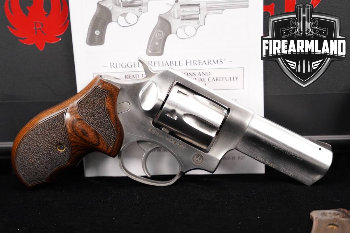 Ruger SP101 327 Federal Magnum 3.06 SP 101 DA/SA +ORIG CASE