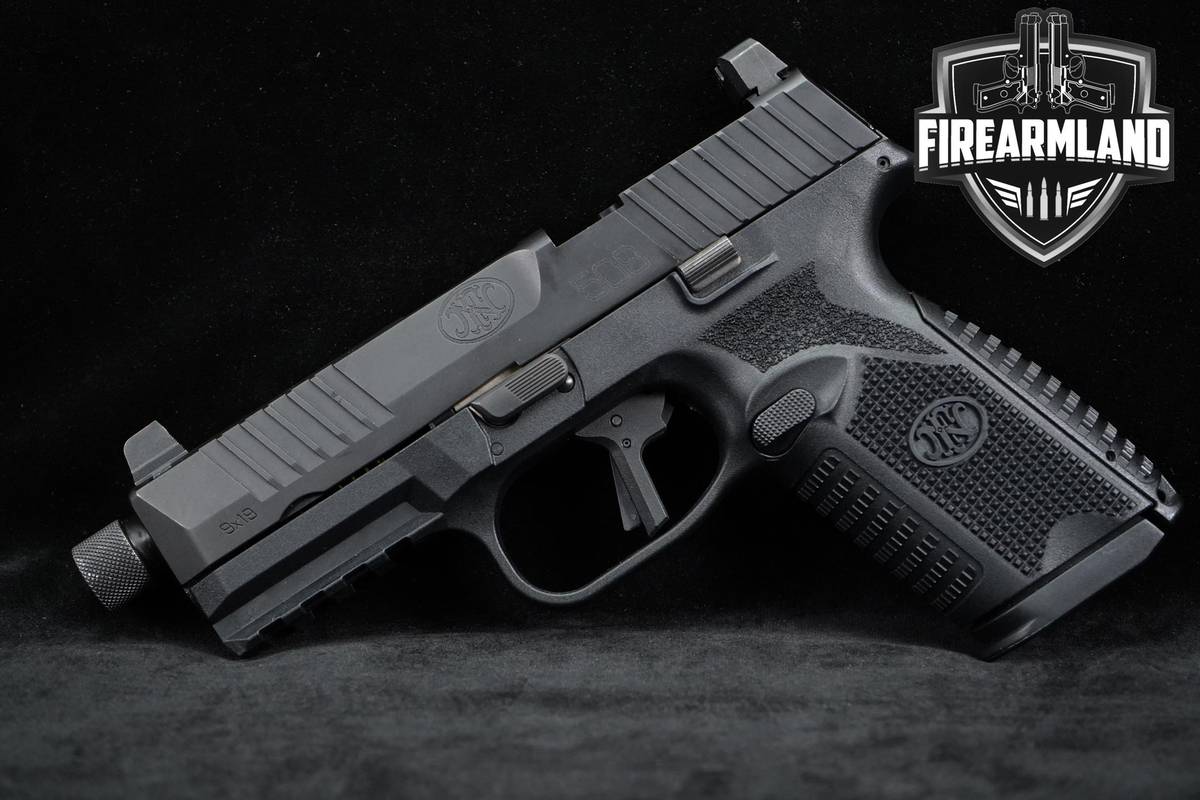 FN America 509 Tactical Optics Ready 9mm 4.5" FN509 +4 MAGS & ORIG CASE