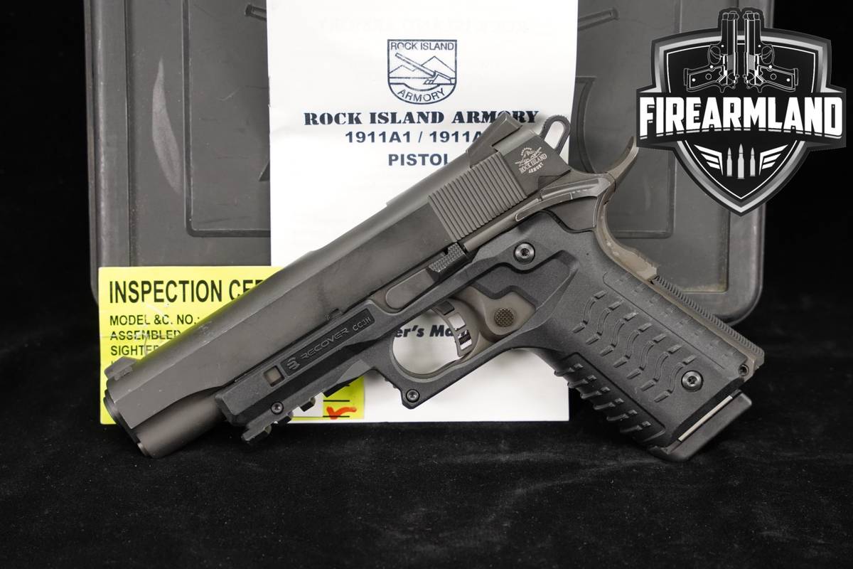 Rock Island Armory RIA M1911-A1 FS Tactical 45 ACP 1911 5" +ORIG CASE