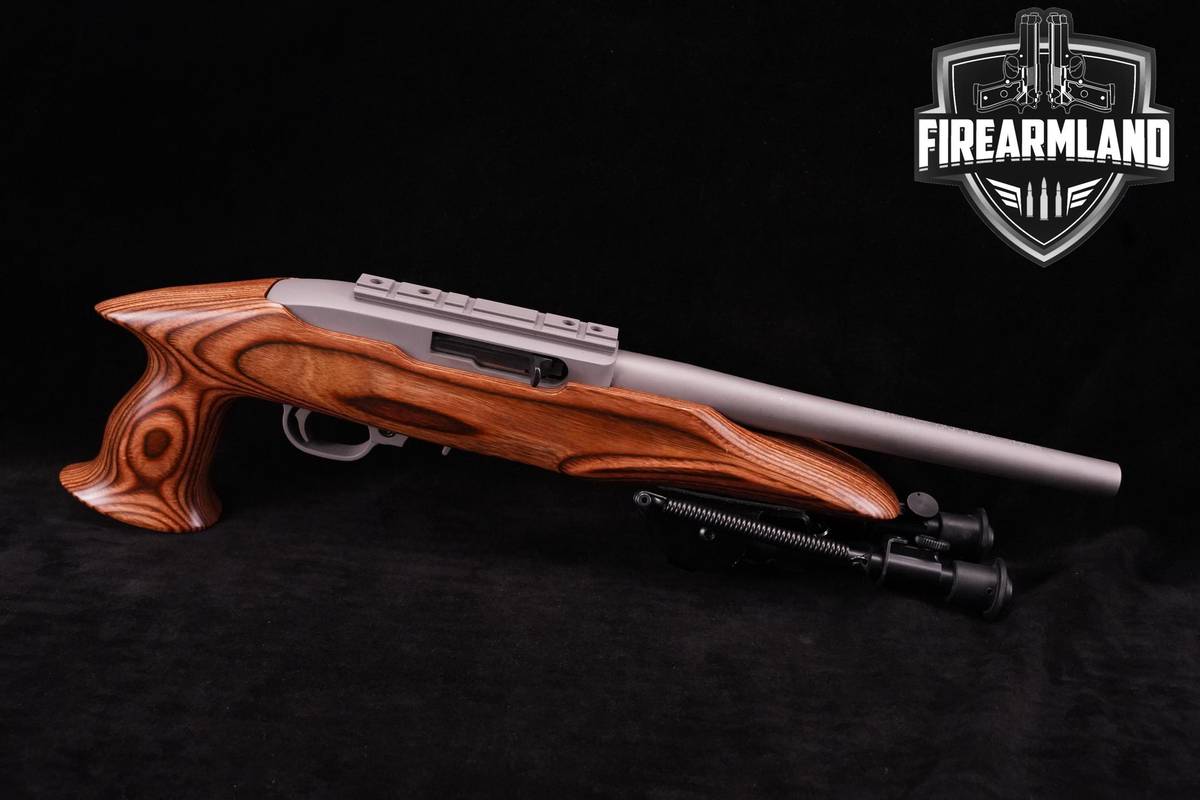 2008 Ruger 22 Charger First Gen Stainless Laminate 22LR +6 MAGS & BIPOD
