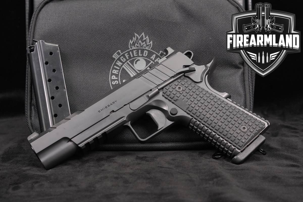 Springfield Armory 1911 Emissary Government 9mm 5 Stainless +ORIG BOX
