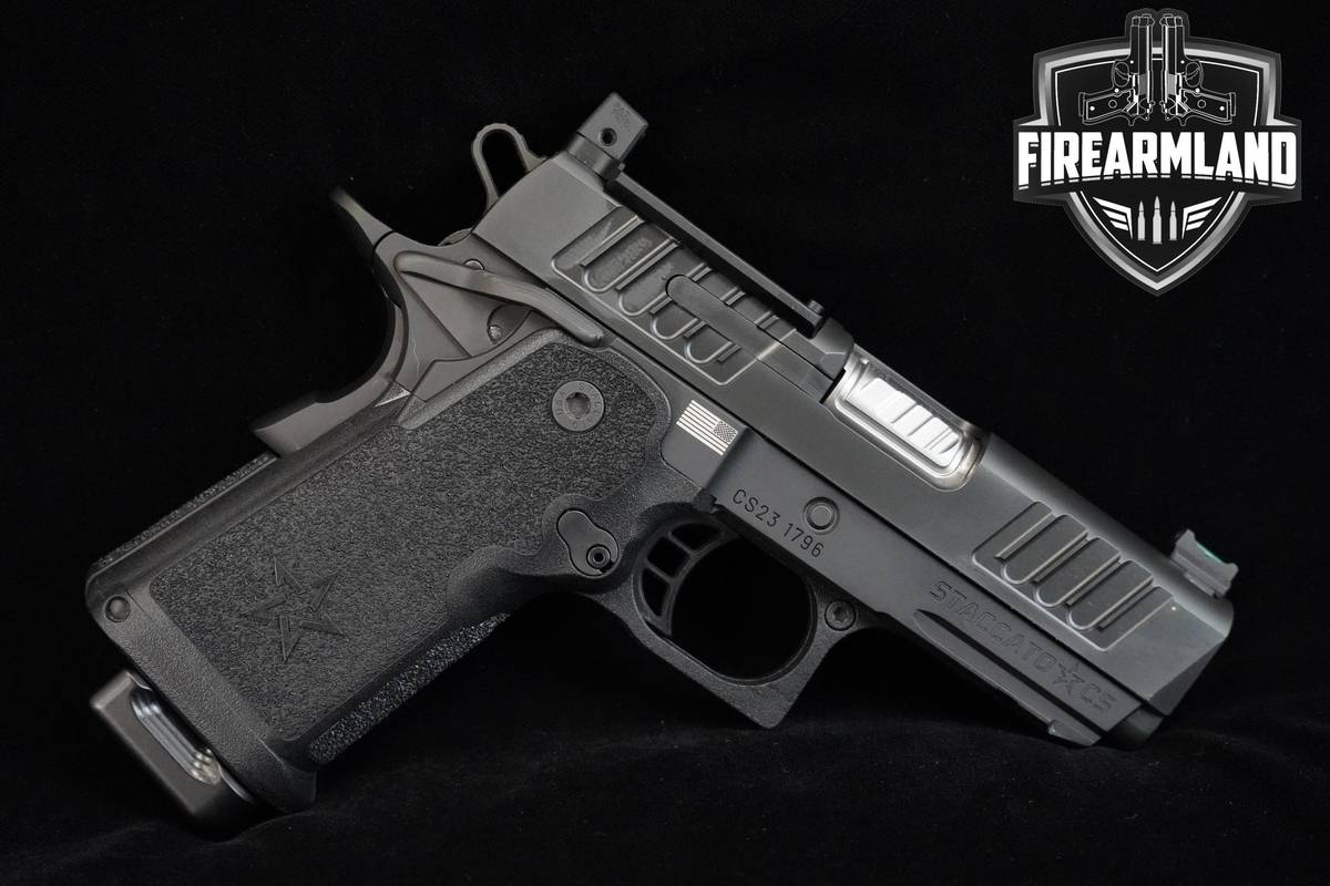 Staccato (STI) CS 2011 Optic-Ready AL Frame 9mm Staccato CS MATCH ORIG CASE