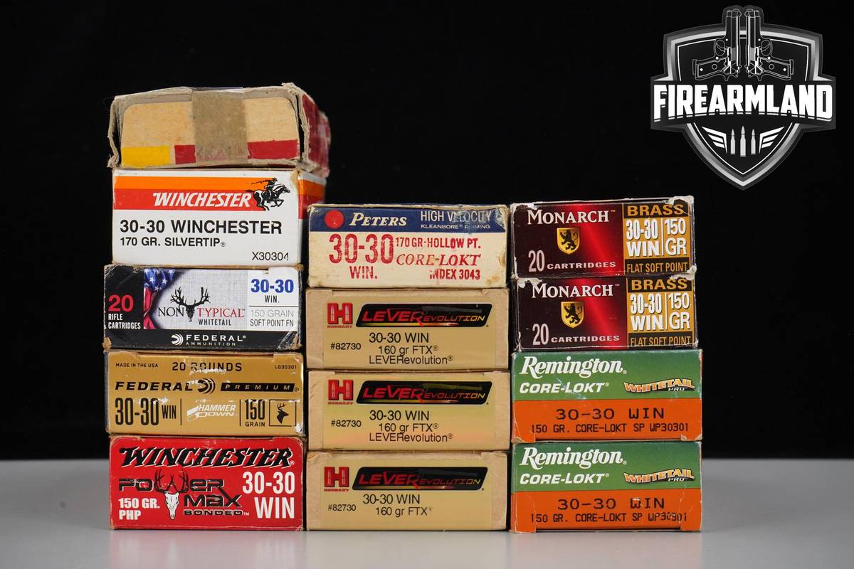 260 RDS! 30-30 Ammo 3030