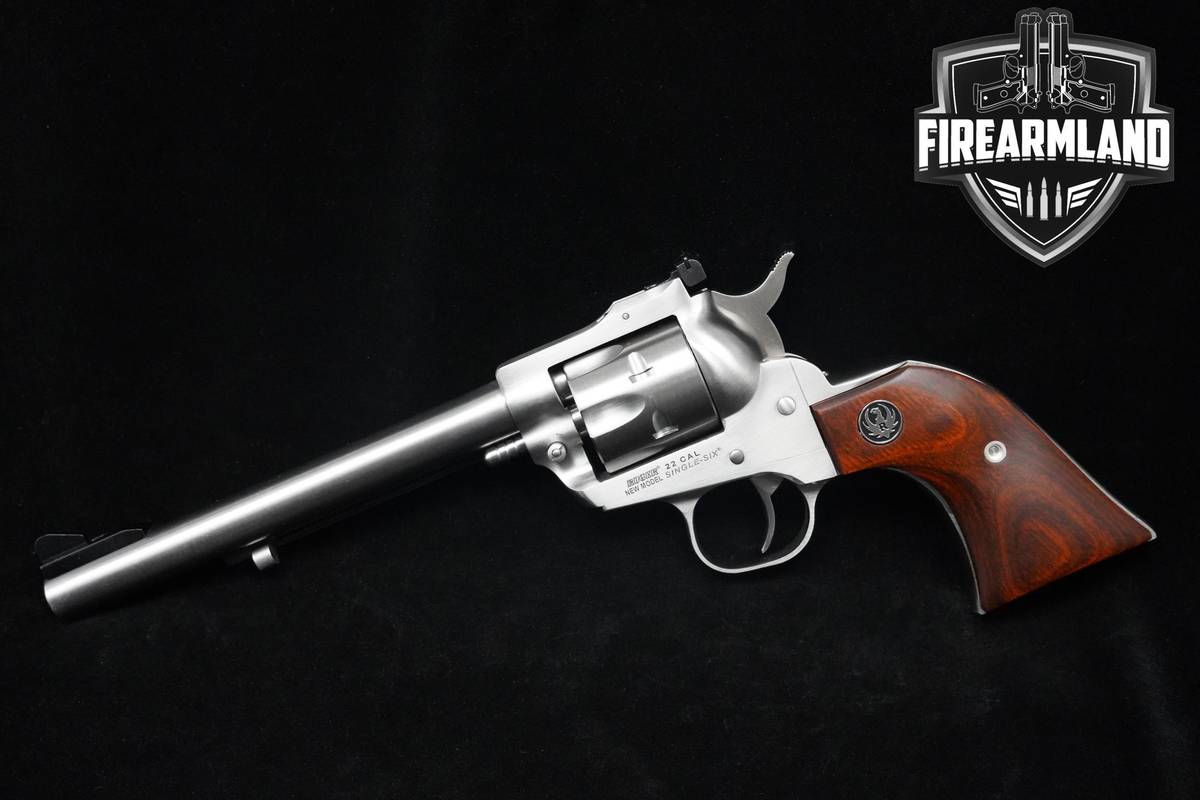 Ruger New Model Single-Six Stainless Convertible .22-LR/Magnum 6.5" Ruger