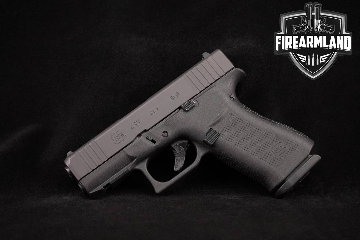 Glock 43X Slimline G43X G43-X 9mm +2 MAGS & ORIG CASE