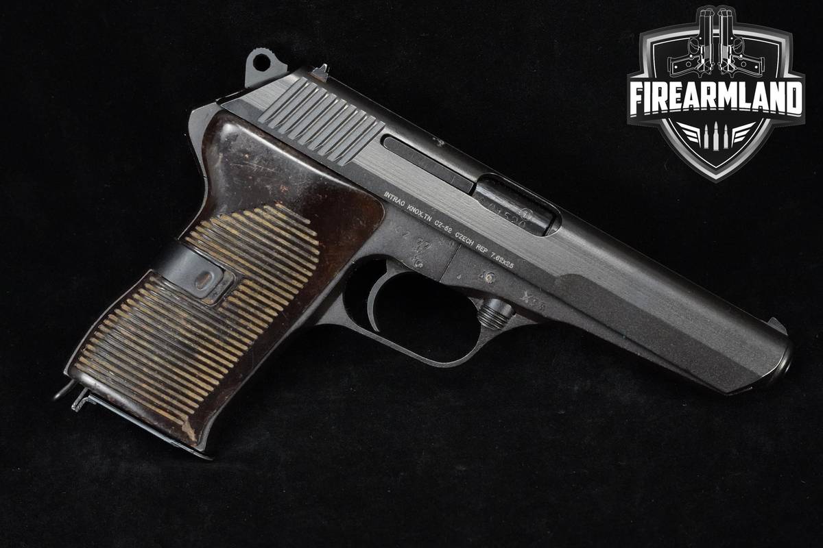 1953 CZ CZ-52 7.62X25mm Tokarev 4.7" Parkerized CZ-52 CZ52 +2 MAGS