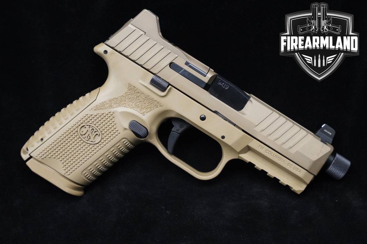FN Herstal 509 Tactical 9mm 4.5" Tan FN-H 509 Tactical 9mm 2MAGS & OG CASE