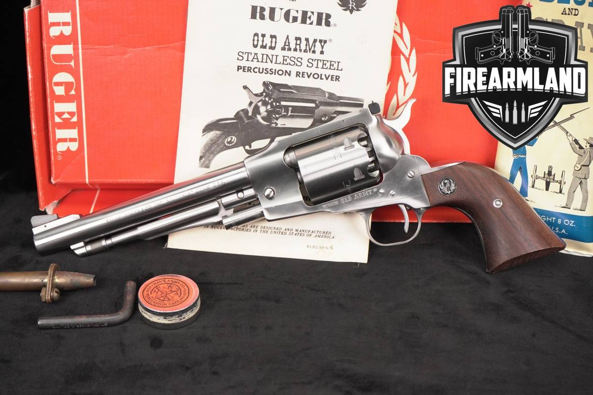1976 Ruger Old Army 200th YEAR OF AMERICAN LIBERTY 44 BPM 7.5" +ORIG BOX