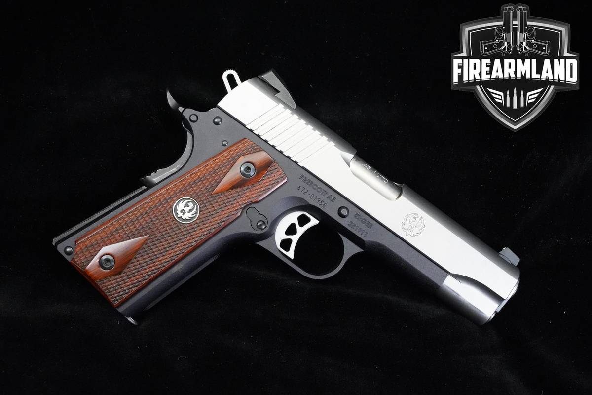Ruger SR1911 SAO 45 ACP 1911 4.25" Ruger-SR1911 1911 SR-1911 ORIG BOX