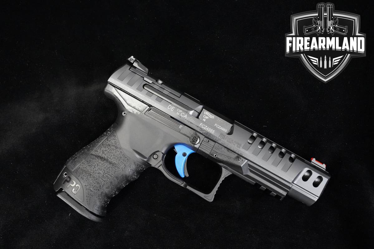Walther PPQ Q5 Match 9mm 5" Walther +3 MAGS & ORIG CASE